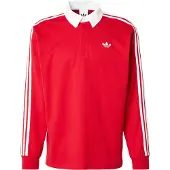 Adidas Originals 3 Stripes Rugby Langermet Poloskjorte