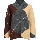 Object Argyle Pullover