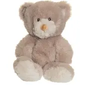 Teddykompaniet Kosedyr - Teddybjørn Beige - 25 cm - - OneSize - Kosedyr