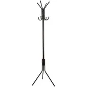 5 Five stående frakkestativ i metall, 172 cm