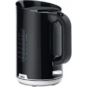 Braun WK 1100 BK, 1,7 l, 2200 W, Svart, Plast, Vannivåindikator