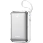 JOYROOM JR-PBF29 20000mAh 22,5W Powerbank med dobbel kabel - hvit