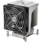 Silverstone XE04-2066, Luftkjøler, Sort, Sølv
