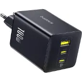 Baseus EnerFill FE11 100W Wall Charger 2 x USB-C + USB-A - Black