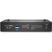 SonicWALL TZ370 - Advanced Edition - sikkerhetsapparat - med 1-års TotalSecure - 1GbE - skrivebord