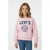 Levi's Kids Collegiate Crew Crystal Rose College-inspirert (140 / 10 år)