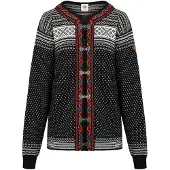 Dale of Norway Setesdal Uni Jacket, Fleecejakke, Herre, Black Offwhite