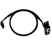Asrock Rear Audio Cable, 3.5mm, Hunkjønn, Hankjønn, Sort