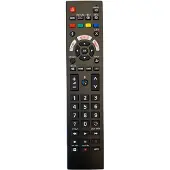 24hShop Fjernkontroll N2QBYA000037 / R3PA23 til Panasonic-TV / erstatningsfjernkontroll