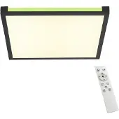 JUST LIGHT Mario LED-taklampe 45x45cm, dimbar, RGBW