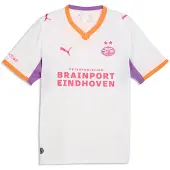 Puma PSV Eindhoven 26/27 Away Jersey Men, Men, White/Orange Glow, XL