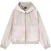 Armani Exchange for woman. XW001932AF21526U6223 Beige lightweight windbreaker (M), Casual, Polyester