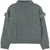 Boboli Knitwear Fringes Genser