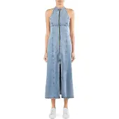 Armani Exchange for woman. XW002261AF21338MB001 Denim dress blue (XS), Casual, Cotton, Sleeveless / Straps
