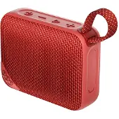 QCY SP2 IP67 Bluetooth-høyttaler med RGB-bakgrunnsbelysning og stereomodus – rød
