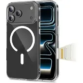 Tech-Protect Flexair Hybrid CC MagSafe Case for iPhone 17 Pro Max - Clear