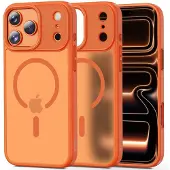 TechProtection MagMat MagSafe-etui til iPhone 17 Pro – oransje