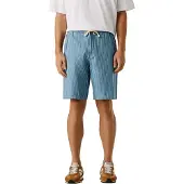 Pepe Jeans for man. PM8000066 Helix Stripe shorts in blue (31), Casual, Cotton, Denim