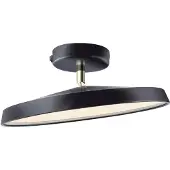 DFTP LED-taklampe Kaito 2 Pro, Ø 30 cm, svart, avstand