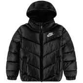 Nike Polstret Jakke - Puffer - Svart - - 4 år (104) - Dunjakke