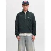 Jack & Jones Norrebro Emb Halv Glidelås Genser