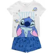 Cerda Stitch Stitch Kort Ermet Pysjamas