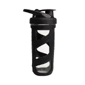 Smartshake Reforce Glass Shaker Svart 700 ml