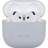 Decoded Dekodet silikon Aircase - beskyttende silikondeksel for AirPods 4. generasjon (leire)