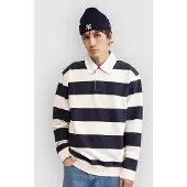 Redefined Rebel RROcean Boxy Fit Langermet T-skjorte blå