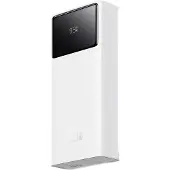 Baseus Star-Lord 20000mAh 22.5W Powerbank with Digital Display and USB-C 3A Cable 30cm - White - 20000 mAh