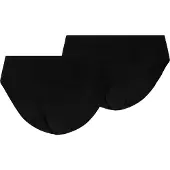 Puma Women's Briefs (2-Pack), Clothing, Black, L