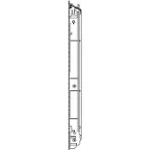 Electrolux Festet dørglass - 592x470mm 140032479408