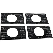 Electrolux skylt program-, knapp bryter-, klebemiddel, DA,NO,FI,SV 140142563208