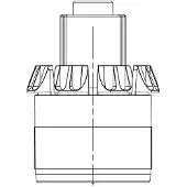 Electrolux knapp bryter-, Funksjoner, svart, 10+0 140275748055