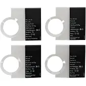 Electrolux skylt program-, knapp bryter-, klebemiddel, DA,NO,FI,SV 140117839229