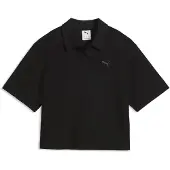 Puma Class Relaxed Polo Women, Clothing, Black, L