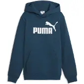 Puma Hettegenser - ESS nr. 1 Logo - Midnight Petrol - - 8 år (128) - Hettegenser