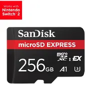 SanDisk Express - Flashminnekort - 256 GB - microSDXC UHS-I
