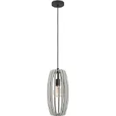 Eglo BAJAZZARA pendellampe E27 sort/sand