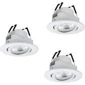 Eglo SALICETO-Z dowlights Ø88 RGB/CCT 3X490lm, white