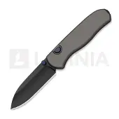 Kizer Cutlery Drop Bear Zero Elmax foldekniv, Gray Aluminum, DLC