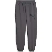Puma Sport Relaxed Street Graphic Fleece Sweatpants Men, Clothing, Moody Gray, XL