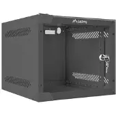 Lanberg WF10-2304-10B veggmontert rackskap 10 4U 280x310 svart