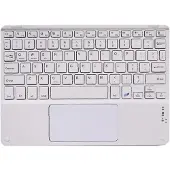 INF Trådløst styreplate-tastatur for nettbrett White L