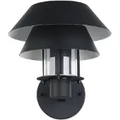 Eglo Utendørs vegglampe Chiappera med dobbel skjerm