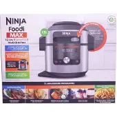 Ninja OL650EU, 7,5 l, 1760 W, Svart, Rustfritt stål, 6 person(er), Knapper, Rotasjon, Manuell