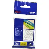 Brother TZe-135 - Selv-adhesiv - hvitt på klart - Rull (1,2 cm x 8 m) 1 kassett(er) laminert teip - for PT-D210, D600, H110 P-Touch PT-1010, D200, D450, D800, E550, H110, P750, P900