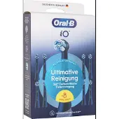 Oral-B iO Series Ultimate Clean tannbørstehoder – svarte – 8-pakning