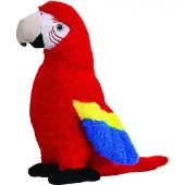 Beppe Ara papegøye rød 40 cm