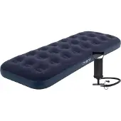 Avenli 1-manns flockmadrass 191x73x22cm med 2-i-1 pumpe